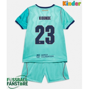 Barcelona Jules Kounde #23 Replik 3rd trikot Kinder 2026-27 Kurzarm (+ Kurze Hosen)